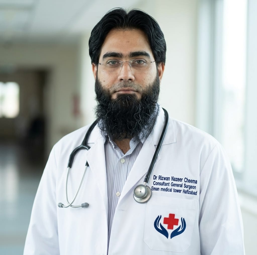 Dr. Rizwan Nazeer Cheema — Consultant General Surgeon