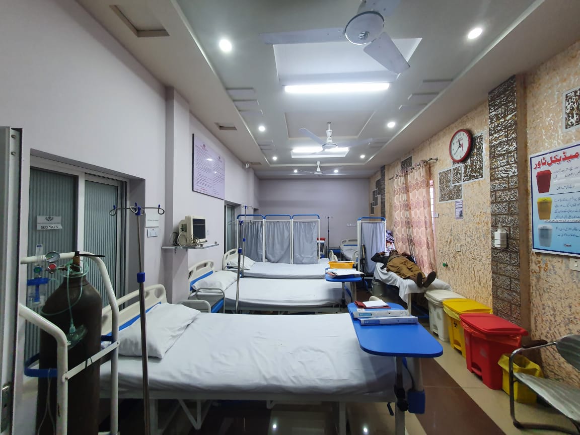 Emergency bay at Eman Medical Tower